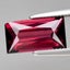 $1 RES * Buy Now $799.00 * 1.46ct Baguette Purplish Pink Garnet Loose Gemstone Carousel 1