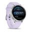 Garmin Venu 4 41mm - Silver with Periwinkle Silicone Band Carousel 2