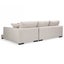 Blair 3 Seater Chaise Sofa Bark Light - LHS Carousel 4