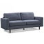 Peyton 3 Seater Sofa Steel Blue Carousel 2
