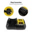 Battery Charger for Dewalt DCB105 DCB200 DCB120 DCB115 DCB112 10.8-18V Li-ion Carousel 4