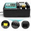 18V Lithium-Ion Battery Charger for Makita BL1830 BL1860B BL1850 Carousel 5
