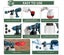 Cordless Paint Spray Gun for DeWalt battery Carousel 12