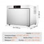 32L Commercial Blast Freezer 4 Trays Blast Chiller Chest Seafood Ice Cream Carousel 7