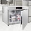 32L Commercial Blast Freezer 4 Trays Blast Chiller Chest Seafood Ice Cream Carousel 8