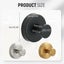 Suction Cup Hooks No-Drill Wreath Hangers Towel Hooks Carousel 8