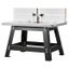 Benchtop Router Table 610x400 mm with Fence MDF Top Dust Collection Port Carousel 10