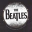 The Beatles T Shirt Drumskin Band Logo Vintage Design Official Mens Black Carousel 3