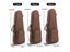 Ukulele Bag Case Shoulder Padded Gig Backpack For 21 23 26 Inch Brown Portable Carousel 6