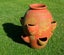 Large Terracotta Strawberry / herb planter pot. Carousel 1