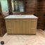 Vanity - Misty Series 1200F Wooden Color - 100% Water Proof - Lennox bathroom Carousel 4