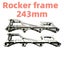 Skate Frame Rockered Frame 243mm 4x80mm Carousel 1