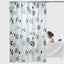 Boho Shower Curtain Set Black and White Shower Curtain Fabric Shower Curtain Carousel 1