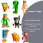 8PCS Italian Brainrot Toys Italian Brainrot Character Models Figures Toys Carousel 4