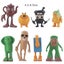 8PCS Italian Brainrot Toys Italian Brainrot Character Models Figures Toys Carousel 5
