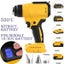 Cordless Hot Air Gun Electric Heat Gun with LCD Display For Dewalt 18/20V li-ion Carousel 2