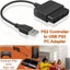 USB PS2 To PS3 Converter Cable Game Controller Adaptor For Sony PlayStation 2 3 Carousel 3