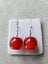Zsiska red drop earrings Carousel 1