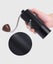 5-Tooth Steel Burr Aluminium Manual Coffee Grinder - Black Carousel 11