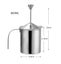 Stainless Steel Milk Frothing Jug with Spring Frother - 800ml Carousel 7