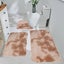 Bathroom Rugs Set of 3,Absorbent Microfiber Bath Rugs and U-Shaped Contour To Carousel 2