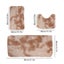 Bathroom Rugs Set of 3,Absorbent Microfiber Bath Rugs and U-Shaped Contour To Carousel 3
