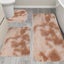 Bathroom Rugs Set of 3,Absorbent Microfiber Bath Rugs and U-Shaped Contour To Carousel 5