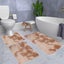 Bathroom Rugs Set of 3,Absorbent Microfiber Bath Rugs and U-Shaped Contour To Carousel 7