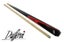 Dufferin Ash S Red Pool Snooker Billiard Cue + Aluminium Case Set Carousel 9