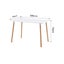 Dining Tables Kitchen Desks 120x60cm Wooden Modern Minimalist - NZ Stock Carousel 3