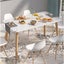Dining Tables Kitchen Desks 120x60cm Wooden Modern Minimalist - NZ Stock Carousel 8