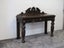 Antique Oak Console Table Carousel 8