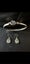 Paua sterling silver bracelet and earrings Carousel 1