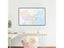 The China Map With Neighboring Countries Decor Hanging Picture Canvas Carousel 7