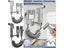 Toilet Handheld Bidet Sprayer Set Stainless Steel Spray Gun For Bathroom Shower Carousel 2
