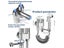 Toilet Handheld Bidet Sprayer Set Stainless Steel Spray Gun For Bathroom Shower Carousel 5