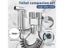 Toilet Handheld Bidet Sprayer Set Stainless Steel Spray Gun For Bathroom Shower Carousel 6