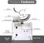 New Shaved Ice Machine Snow Cone Machine Ice Crusher Party Use or Business Use Carousel 3