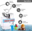 New Shaved Ice Machine Snow Cone Machine Ice Crusher Party Use or Business Use Carousel 4