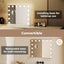 Yezi Hollywood Makeup Mirror 50x42cm with 14 LED Lighted Vanity Touch Mirrors Carousel 7