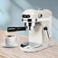 Coffee Maker Machine Espresso Milk White Carousel 8