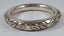 Large Antique Silver Plated Bangle*** Carousel 1
