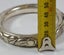 Large Antique Silver Plated Bangle*** Carousel 6