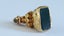 19thc Antique 18ct Gold Intaglio Agate Seal Fob *** Carousel 4