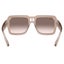 Ray-Ban Magellan RB4408 67278Z - Transparent Light Brown & Silver/Brown Lens Carousel 4