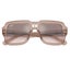 Ray-Ban Magellan RB4408 67278Z - Transparent Light Brown & Silver/Brown Lens Carousel 5