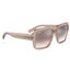 Ray-Ban Magellan RB4408 67278Z - Transparent Light Brown & Silver/Brown Lens Carousel 6
