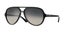 Ray-Ban Cats 5000 Classic RB4125 601/32 Black Nylon Light Grey Lenses Carousel 1