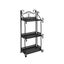 Plant Stand 3 Tiers Outdoor Indoor Black Carousel 2