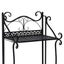 Plant Stand 3 Tiers Outdoor Indoor Black Carousel 5